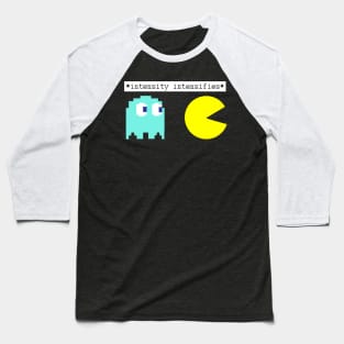 pac-man is pretty intense, dude Baseball T-Shirt